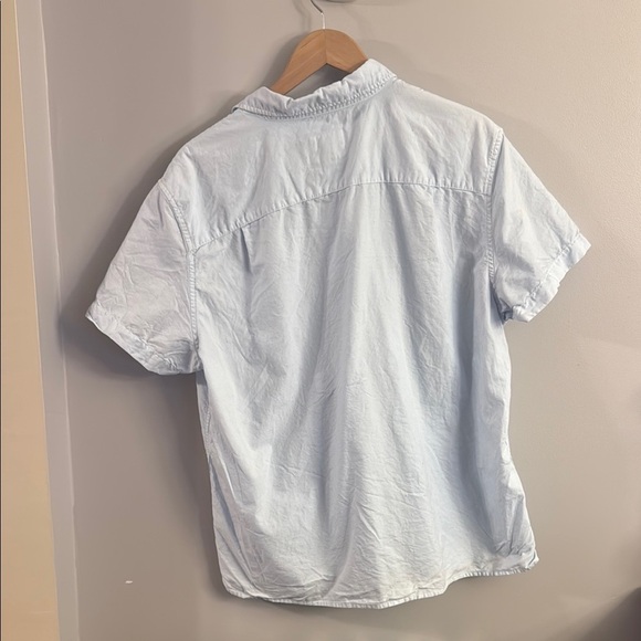 Light Blue Men's Shirt - Picture 3 of 4